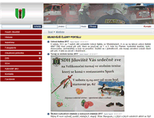 Tablet Screenshot of hasici.jiloviste.cz